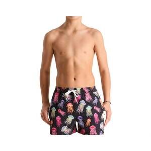 NEW CHUBBIES boys don't be jellies classic swim trunk in black